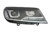 Far VW Touareg (7p5), 06.2014-06.2018, partea Dreapta, bi-xenon; cu lumina de zi; D8S+PY24W+W21/5W; electric; fara bec descarcare; fara ballast; cu m