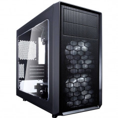 Carcasa Fractal Design Focus Mini G Black Window Black foto