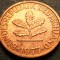 Moneda 1 PFENNIG - RF GERMANIA, anul 1977 *cod 2904 - litera F