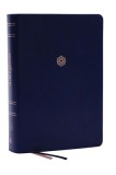 Kjv, the Woman's Study Bible, Leathersoft, Blue, Red Letter, Full-Color Edition, Thumb Indexed, Comfort Print: Receiving God's Truth for Balance, Hope