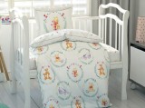 Cumpara ieftin Lenjerie Patut Bebe Winnie The Pooh Friends (Bumbac 100%)