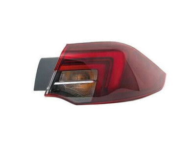 Stop spate lampa Opel Insignia, 03.2017-, spate, Dreapta, doar tip halogen, SEDAN, partea exterioara; LED+PY21W; cu suport becuri, AL (Automotive Lig foto