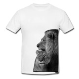Tricou &quot; Lion and lioness &quot;