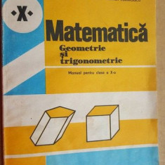 Matematica. Geometrie si trigonometrie Manual pentru clasa a 10-a - Augustin Cota, Ecaterina Kurthy