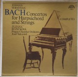 Disc vinil, LP. CONCERTOS FOR HARPSICHORD AND STRINGS (COMPLETE) SETBOX 3 DISCURI VINIL-JOHANN SEBASTIAN BA-271726, Supraphon