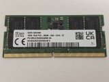 Memorie Ram Laptop SK Hynix 16GB, DDR5, 1Rx8, PC5-4800B-SA0-1010-XT, 4800Mhz, HMCG78AEBSA095N, PC5-38400, CL40, 1,1V, Non-ECC, sodimm, 262 pini