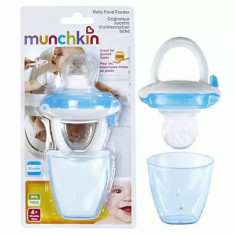 Dispozitiv de hranire Munchkin din silicon 4L+ blue