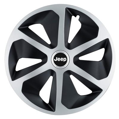Set 4 capace roti Roco Gri-Negru R17 pentru gama auto Jeep foto