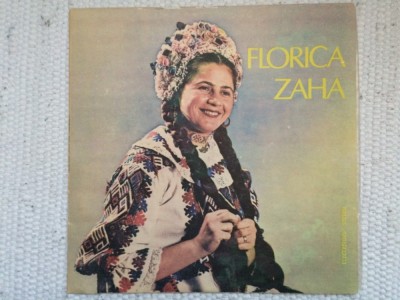 florica zaha dragu mi-i unde am venit disc vinyl lp muzica populara folcor NM foto