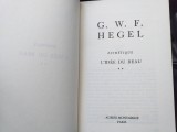 Hegel, 3 vol. -franceza
