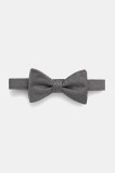 HUGO papion de matase culoarea gri, 50520667
