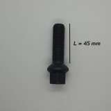 Prezon janta aliaj negru M14x1.5 45 mm pentru Mercedes