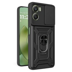 Husa Motorola Moto G06 protectie camera Asteroid GSM CamShield Series, negru