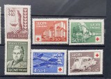 PC488 - Finlanda 1944 Crucea rosie, serie MNH, 6v