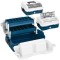 Cutie pescar Baracuda A014, 330x215x170 mm, alb/albastru