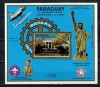 Paraguay 1985 - Rotary, colita neuzata