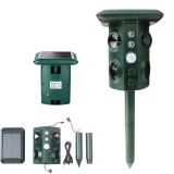 Cumpara ieftin Aparat Multifunctional Solar BIRAI 700m&sup2; Anti Daunatori Ultrasunete Vibratii 360&deg; Verde Inchis ABS