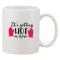 Cana alba personalizata &#039;It&#039;s getting hot in here&#039;, INOVATIX&reg;. 330ml
