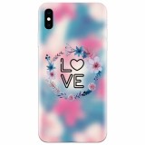 Husa silicon pentru Apple Iphone X, Love 001
