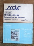 Instructiuni de folosire congelator si frigider Arctic , fabricat in Romania / CD1P