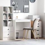 vidaXL birou de scris Alb Lemn prelucrat 70 x 50 x 76 cm Birou de scris