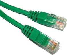 PATCH CORD UTP GEMBIRD Cat5e, cupru-aluminiu, 0.5 m, verde, AWG26, &amp;quot;PP12-0.5M/G&amp;quot; (timbru verde 0.08 lei) foto