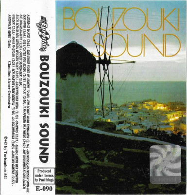 Casetă audio Claudius Alzner Orchestra &amp;lrm;&amp;ndash; Bouzouki Sound, originală foto