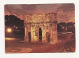 IT3-Carte Postala-ITALIA - Roma , Arco di Costantino, circulata 1974