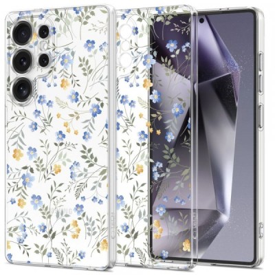 Husa MagSafe pentru Samsung Galaxy S25 Ultra S938, Tech-Protect, Flexair Spring Flowers, Multicolor foto