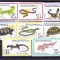 MONGOLIA SERPI ,BROASCA TESTOASA,SOPARLE,SERIE COMPLETA, MNH