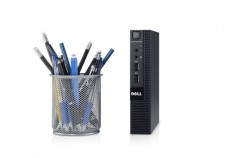 Calculator Dell Optiplex 3020M Micro Desktop, Intel Core i3 Gen 4 4160T 3.1 GHz, 4 GB DDR3, 128 GB SSD NOU foto