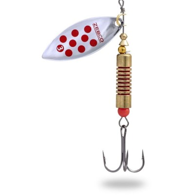 LINGURITA ZEBCO Trophy Z-River No. 5 SILVER/RED 17g foto