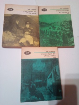 MEMORIALUL DIN SFINTA - ELENA ~ LAS CASES ( 3 vol. ) foto