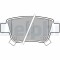 DELPHI LP1785 set placute frana,frana disc