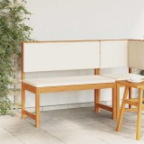 VidaXL Bancă de grădină Maro 100 x 50 x 91cm Lemn masiv de acacia