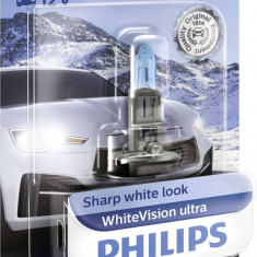 Bec Halogen H1 Philips WhiteVision Ultra 12V, 55W