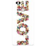 Husa silicon pentru Huawei P9 Plus, Love Made By Flowers