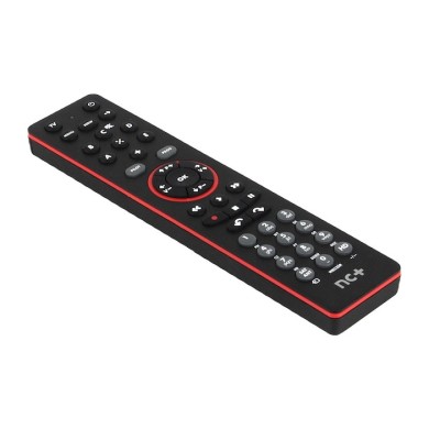 Telecomanda originala pentru set-top box-uri CYFRA+/NC, Negru/Rosu foto