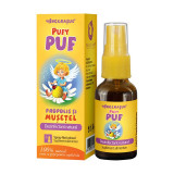 Ingerasul PufyPUF Propolis si Musetel spray, 20 ml, Dacia Plant