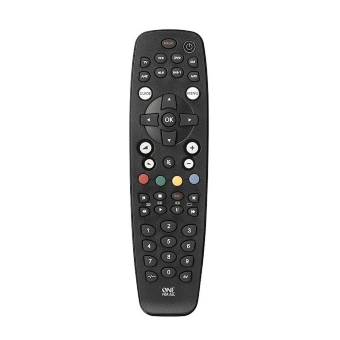 Telecomanda universala One For All pentru 8 dispozitive, Negru