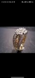 Inel aur cu briliante 0.80 ct