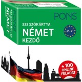 PONS 333 sz&oacute;k&aacute;rtya N&eacute;met kezdő + 100 online feladat