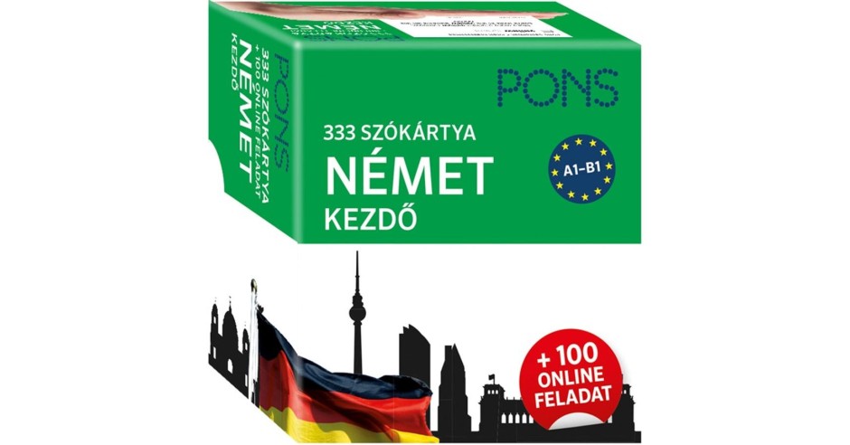 PONS 333 szókártya Német kezdő + 100 online feladat | Okazii.ro