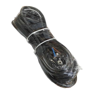 Cordon alimentare Schuko - fire libere 1.5m negru 3500W 16A 3x1.5mm2 foto