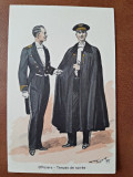 Desen Officiers Tenues de soiree, 1935