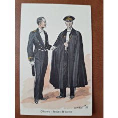 Desen Officiers Tenues de soiree, 1935