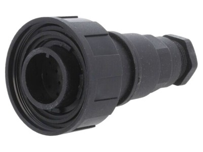 Conector circular mufă tată PIN 12 fără contacte pe cablu BULGIN foto