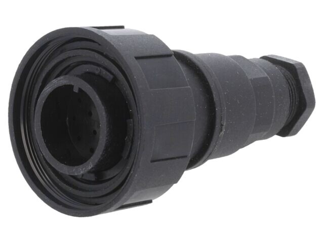 Conector circular mufă tată PIN 12 fără contacte pe cablu BULGIN