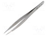 Pensetă dreptă 120mm pentru lucrări de precizie v&acirc;rf &icirc;ngustat PIERGIACOMI