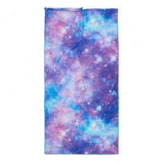 Prosop plaja cu rucsac 70x140 cm galaxy